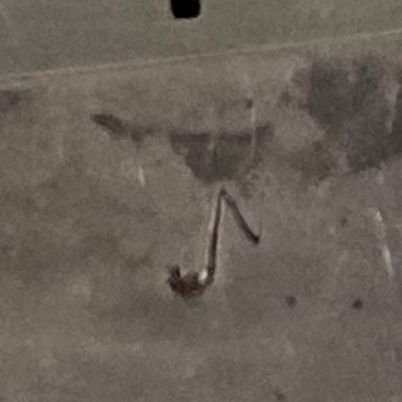 Vintage sterling Silver tribal, Gilbert Morgan, triangular post earrings - Picture 7 of 7